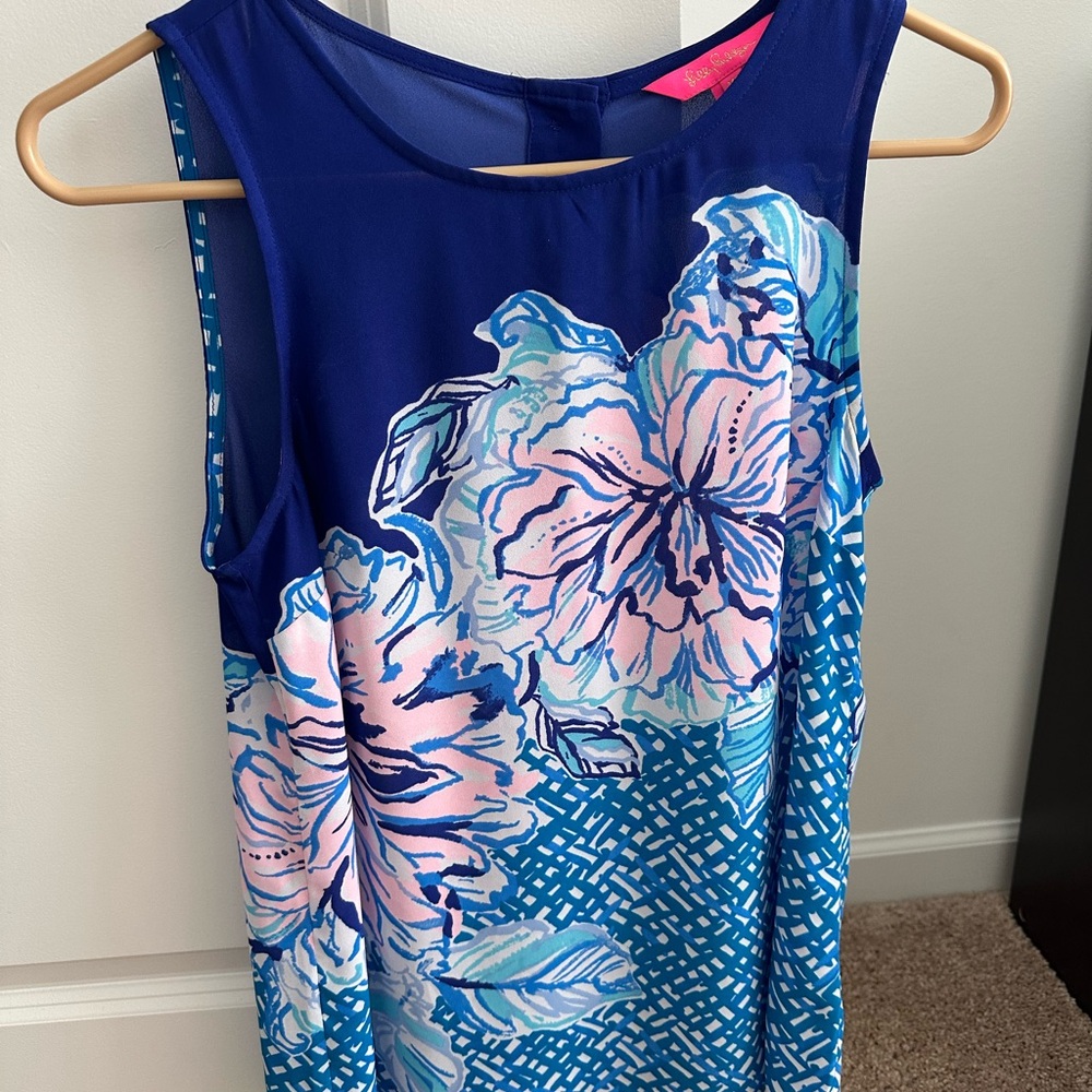 Lilly Pulitzer Iona Floral Sleeveless Top
